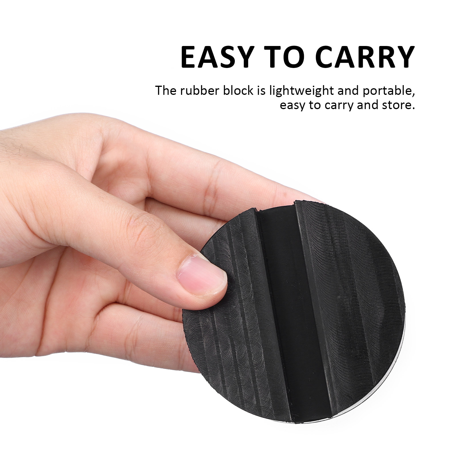 4 piezas de bloques de goma an - Car Jack reseña y precio